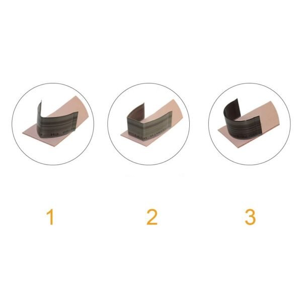 Conjunto faca meia lua para cortar cintos em couro